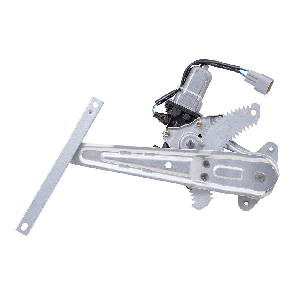 Brock Replacement Driver Left Rear Power Window Regulator w/ Motor Compatible with 13-24 Leaf 20-23 Sentra