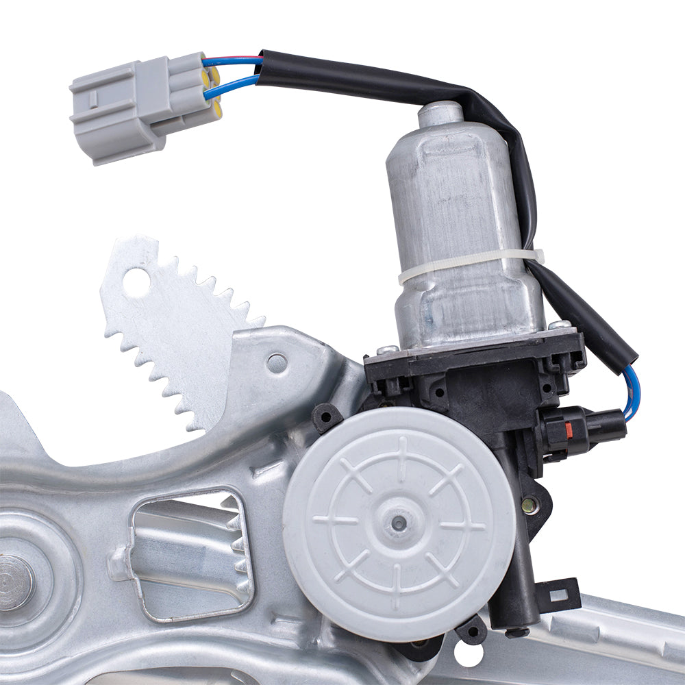 Brock Replacement Driver Left Rear Power Window Regulator w/ Motor Compatible with 13-24 Leaf 20-23 Sentra