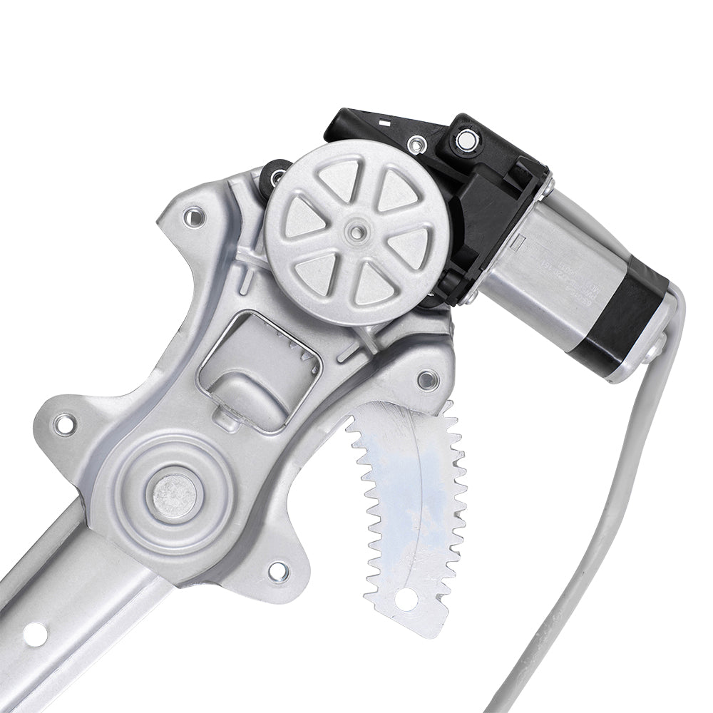 Brock Replacement Front Driver and Passenger Side Power Window Regulators with Motor Compatible with 2012-2019 Versa Sedan 2014-2019 Versa Note