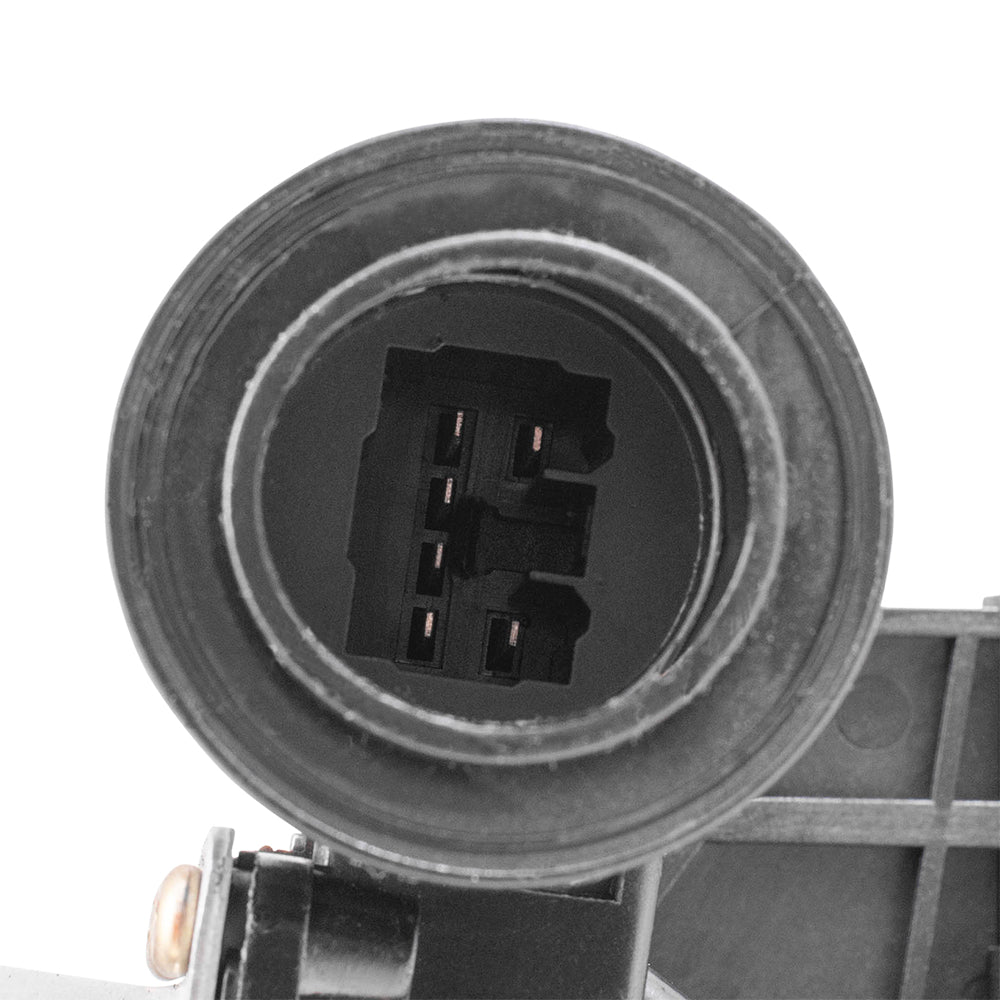 Brock Replacement Front Driver and Passenger Side Power Window Regulators with Motor-6 Pin Connector Compatible with 2013-2020 Pathfinder & 2014 Pathfinder Hybrid