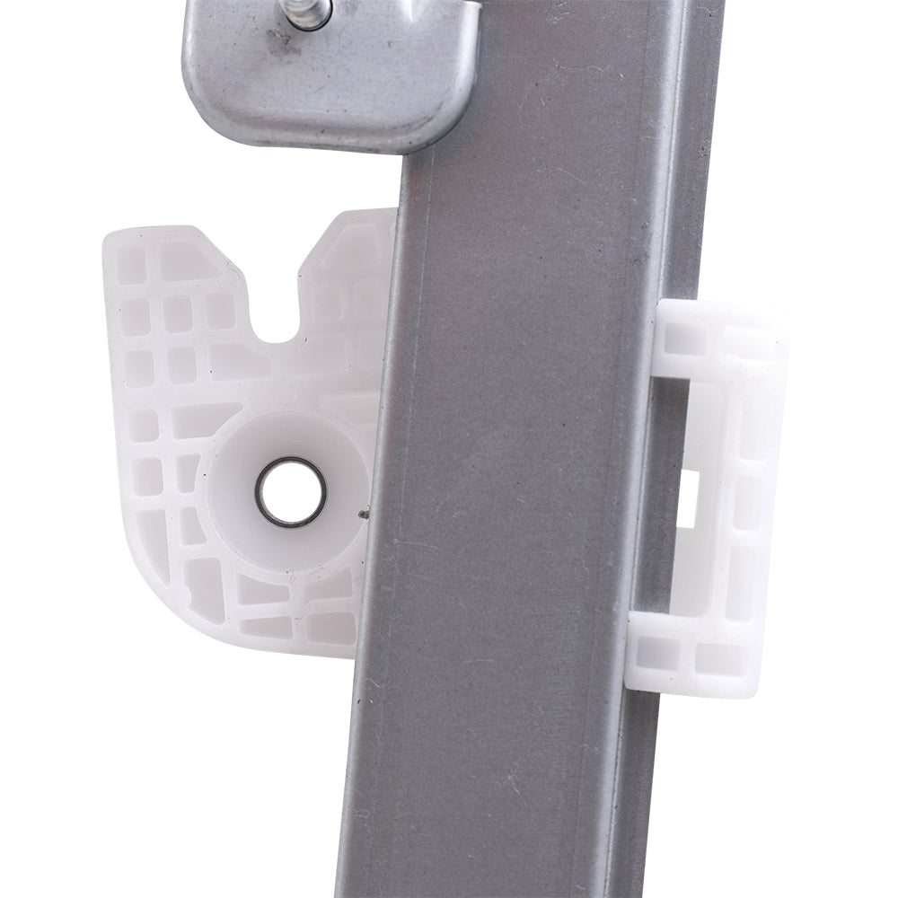 Brock Replacement Front Driver and Passenger Side Power Window Regulators with Motor-6 Pin Connector Compatible with 2013-2020 Pathfinder & 2014 Pathfinder Hybrid