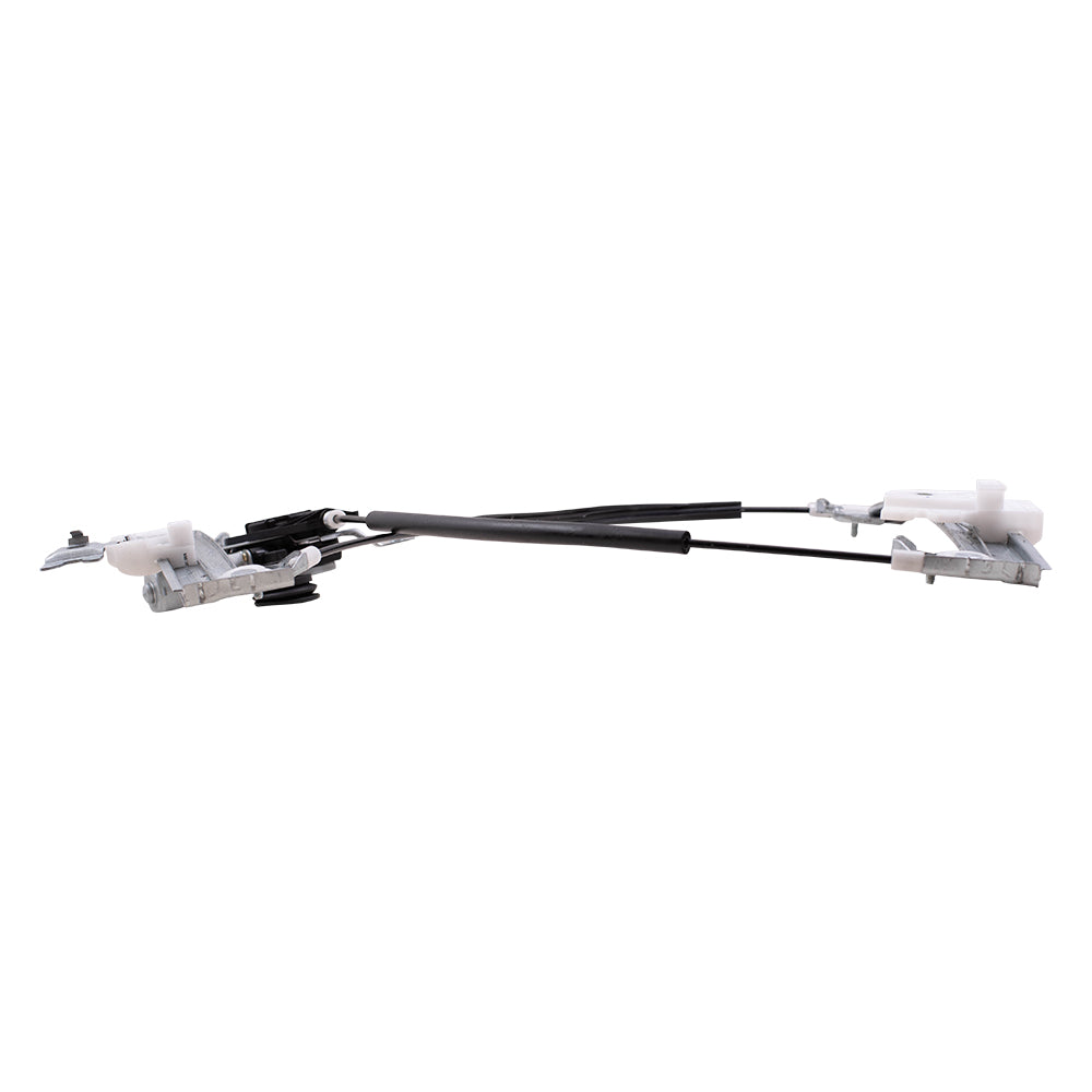 Brock Replacement Front Driver and Passenger Side Power Window Regulators with Motor-6 Pin Connector Compatible with 2013-2020 Pathfinder & 2014 Pathfinder Hybrid