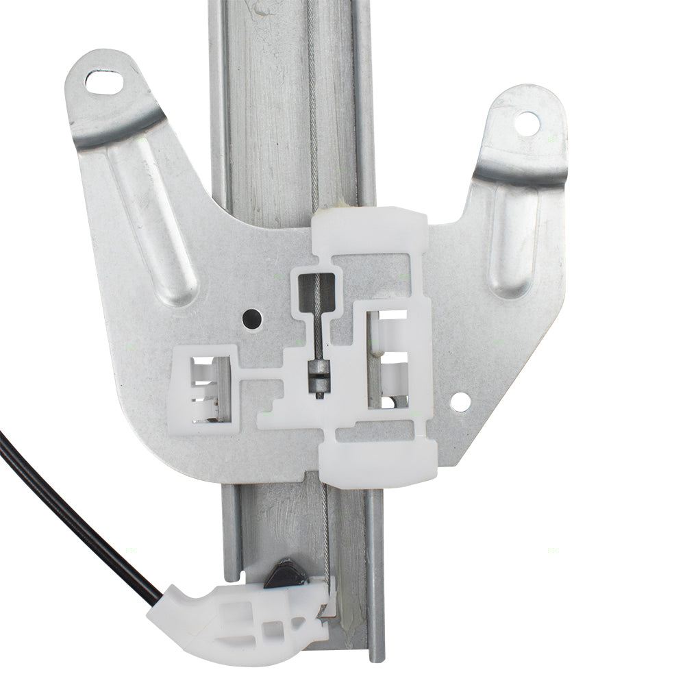 Brock Replacement Pair Set Rear Power Window Regulators w/Motors Compatible with 08-13 Rogue & 14-15 Rogue Select 80731JX00C 82720JM00A