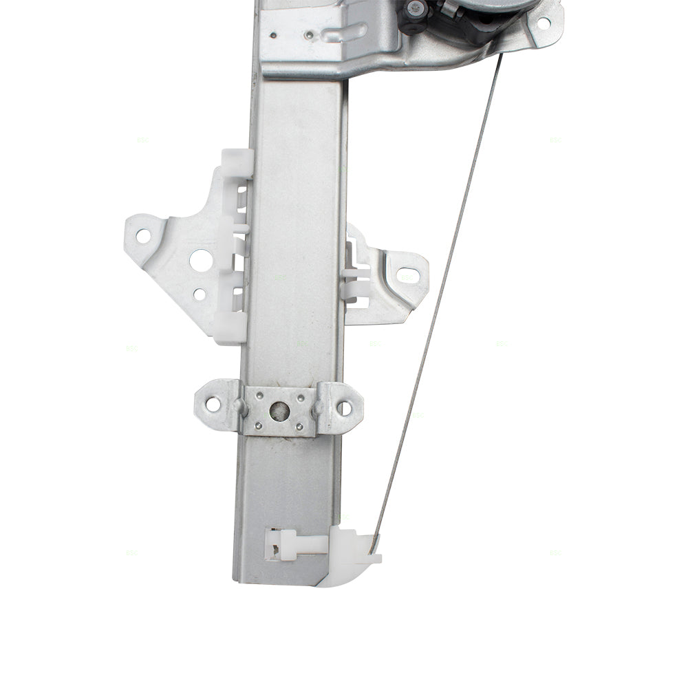 Brock Replacement Pair Set Front Power Window Regulators & Motors Assemblies Compatible with 14-20 Rogue 807214BA1A 807314BA0A