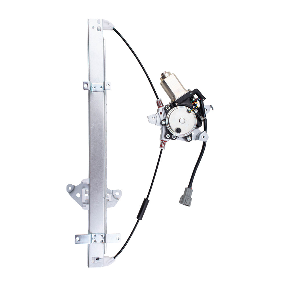 Brock Replacement Pair Front Power Window Regulators with Motors Compatible with 01-04 Pathfinder 01-03 QX4 807210W210