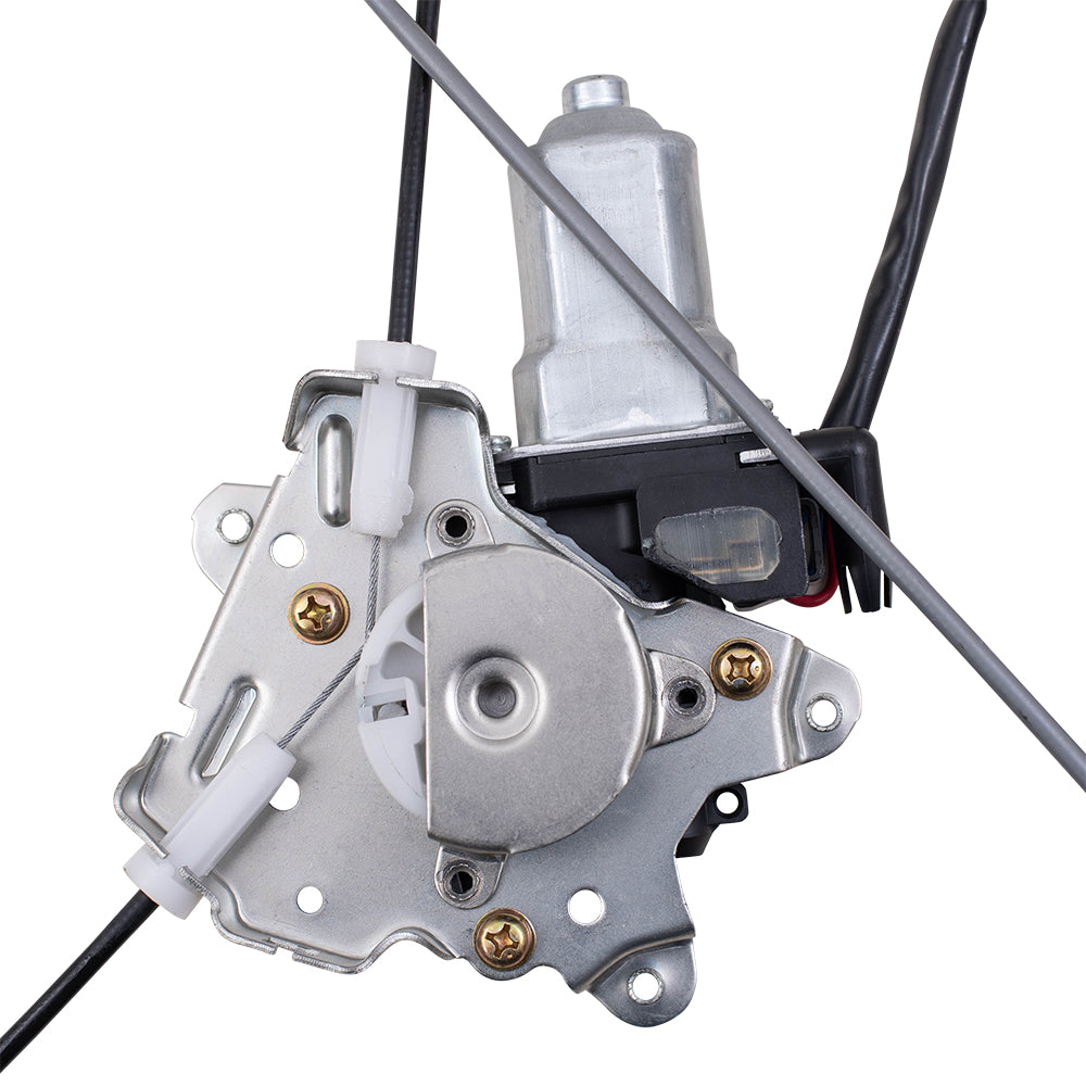 Passengers Front Power Window Regulator 6 Pin Motor for 02-06 Nissan Altima
