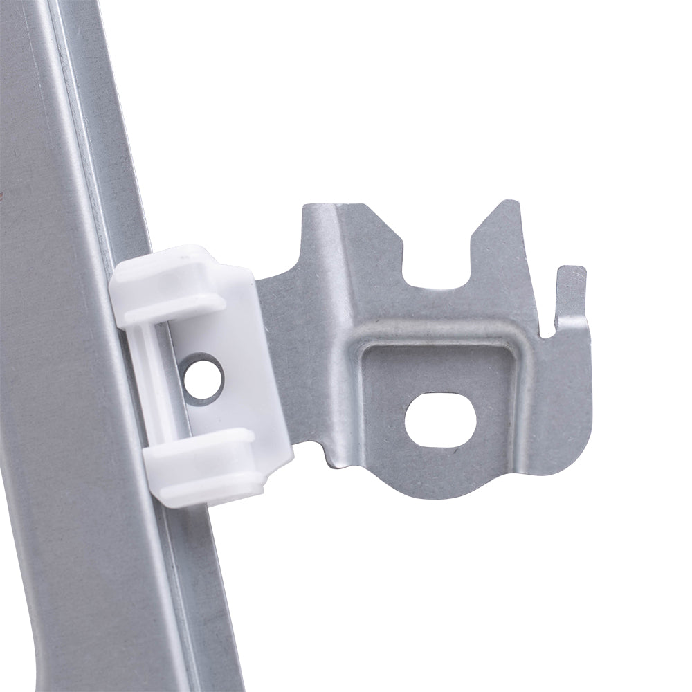 Brock Replacement Set Front Power Window Regulators Compatible with 2008-2013 Rogue