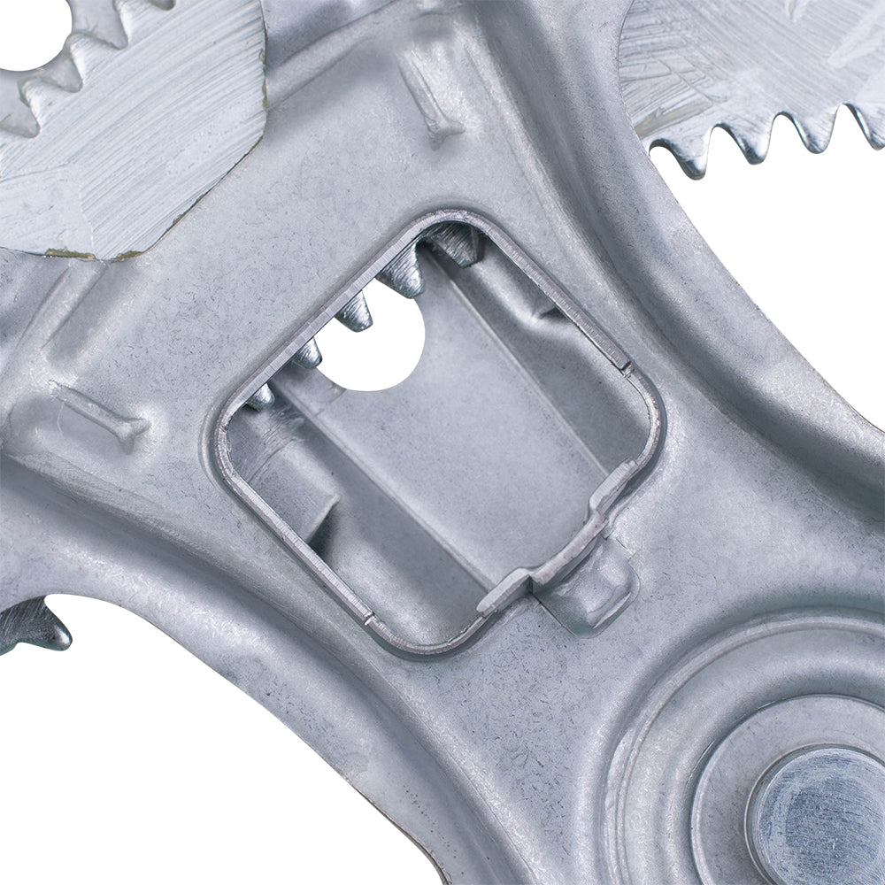 Brock Replacement Set Rear Power Window Regulators Compatible with 2013-2018 Sentra