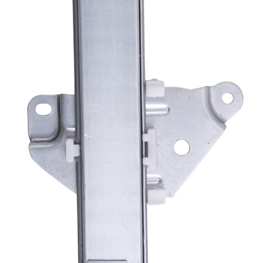 Brock Replacement Driver and Passenger Front Manual Window Lift Regulators Assemblies Compatible with 86-97 Pickup Truck 807013B300 807003B300