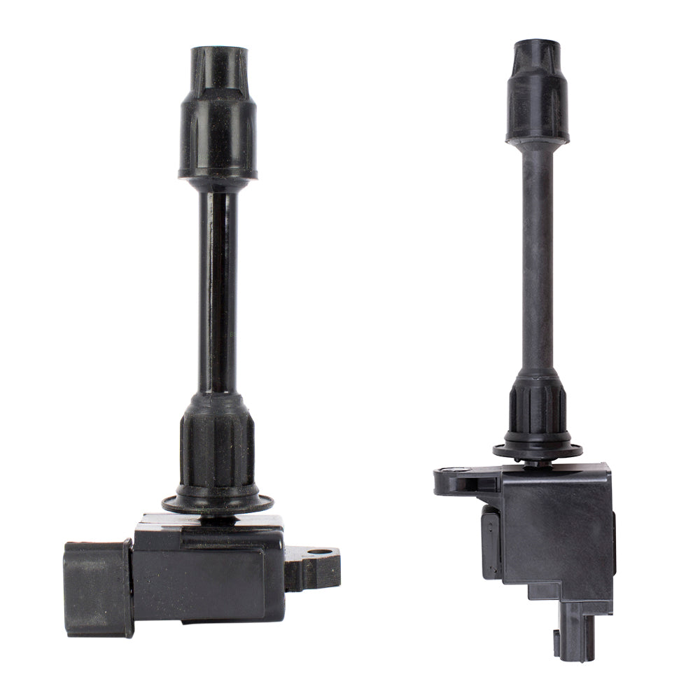 Brock Replacement 6 Piece Set Front & Rear Ignition Spark Plug Coils Compatible with 2000-2001 Maxima 3.0L 6 cylinder 22448-2Y007 22448-2Y001