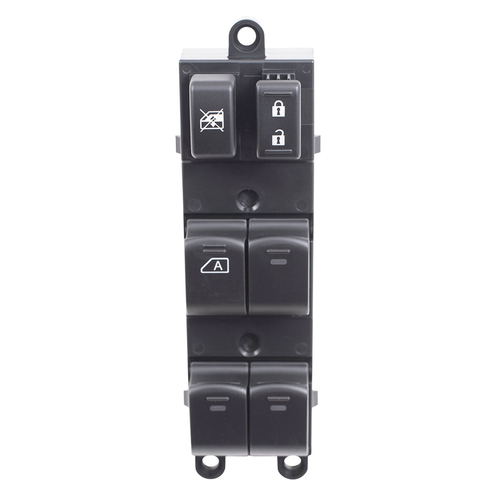 Drivers Front Power Window Master Switch for Nissan Xterra Frontier Pickup Truck