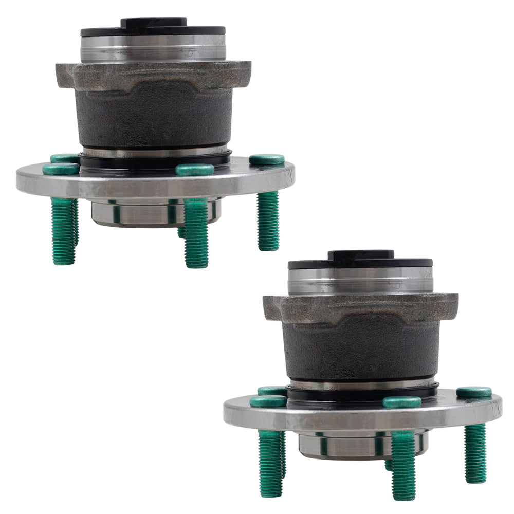 Brock Replacement Pair Set Rear Wheel Hub Bearings Compatible with 2012-2017 Mazda5 BBM2-26-15XB HA590099 512347