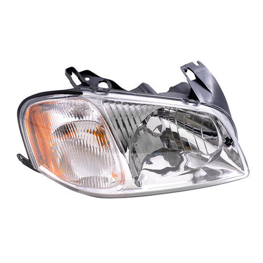 Brock Replacement Passengers Headlight Headlamp Compatible with 2001-2004 Tribute SUV EC0251030