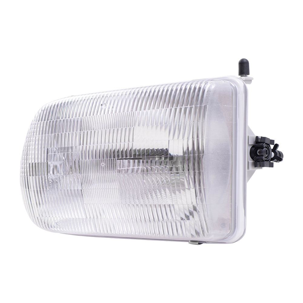 Brock Replacement Driver and Passenger Headlights Headlamps Compatible with Pickup Truck ZZM051040 ZZM051030
