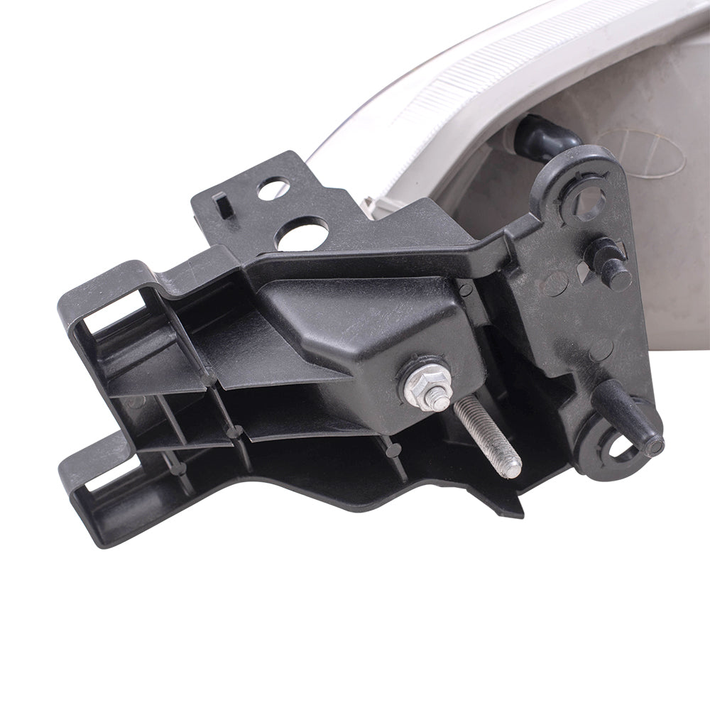 Brock Replacement Pair Set Halogen Headlights Headlamps Compatible with 00-02 626 GG2A-51-040B GG2A-51-030B