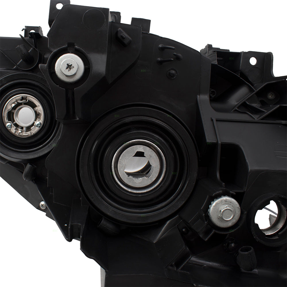 Brock Aftermarket Replacement Driver Left Passenger Right Halogen Combination Headlight Assembly Set Compatible With 2013-2016 Mazda CX-5