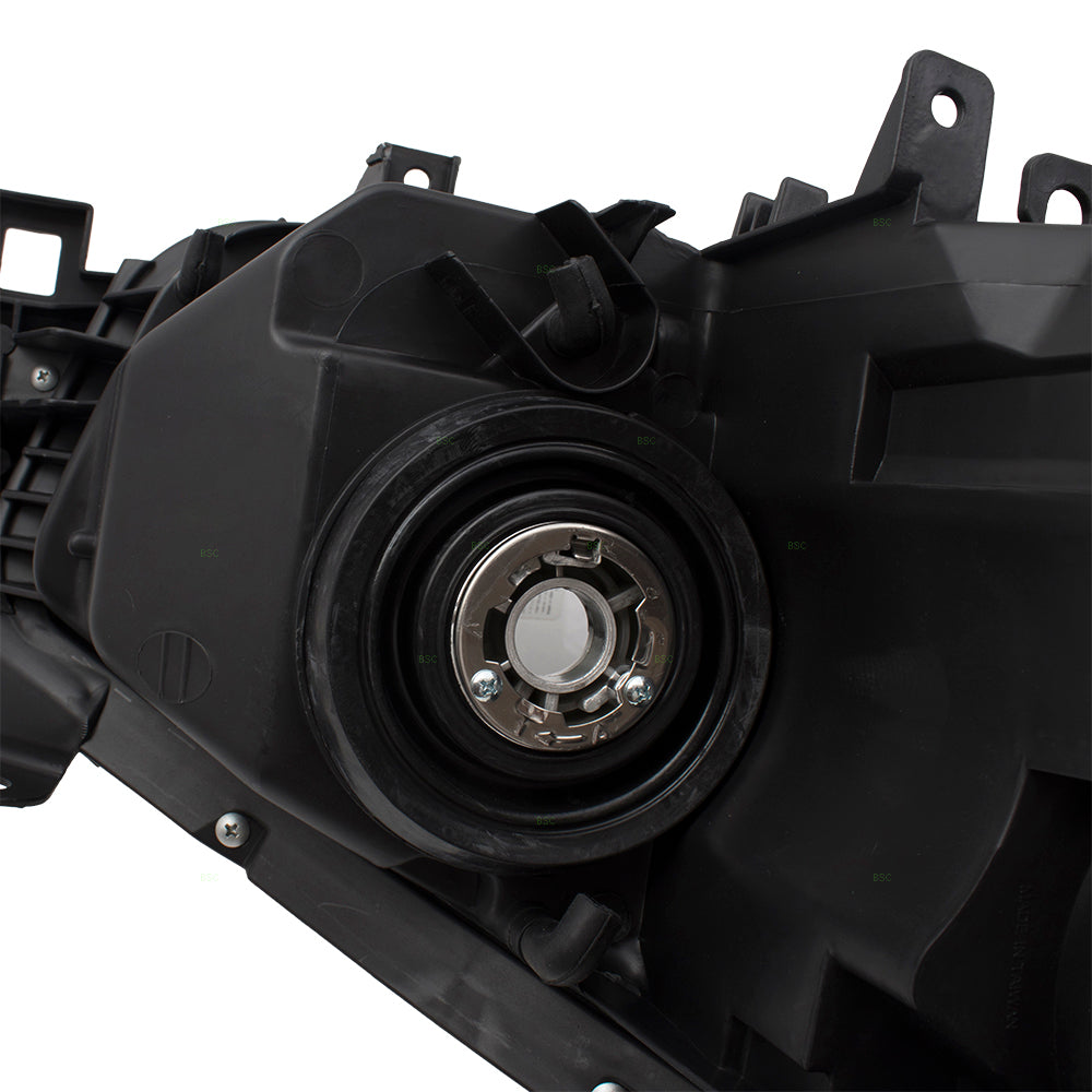 Brock Aftermarket Replacement Driver Left Passenger Right Halogen Combination Headlight Assembly Set Compatible With 2013-2016 Mazda CX-5