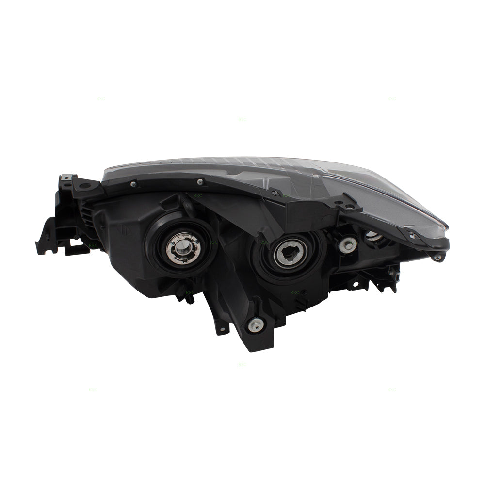 Brock Aftermarket Replacement Passenger Right Halogen Combination Headlight Assembly Compatible With 2013-2016 Mazda CX-5