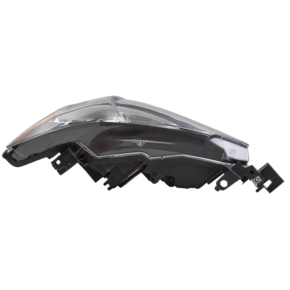 Brock Replacement Pair Set Halogen Combination Headlights Headlamps Compatible with 14-17 6 GJR9510L0C GJR9510K0C