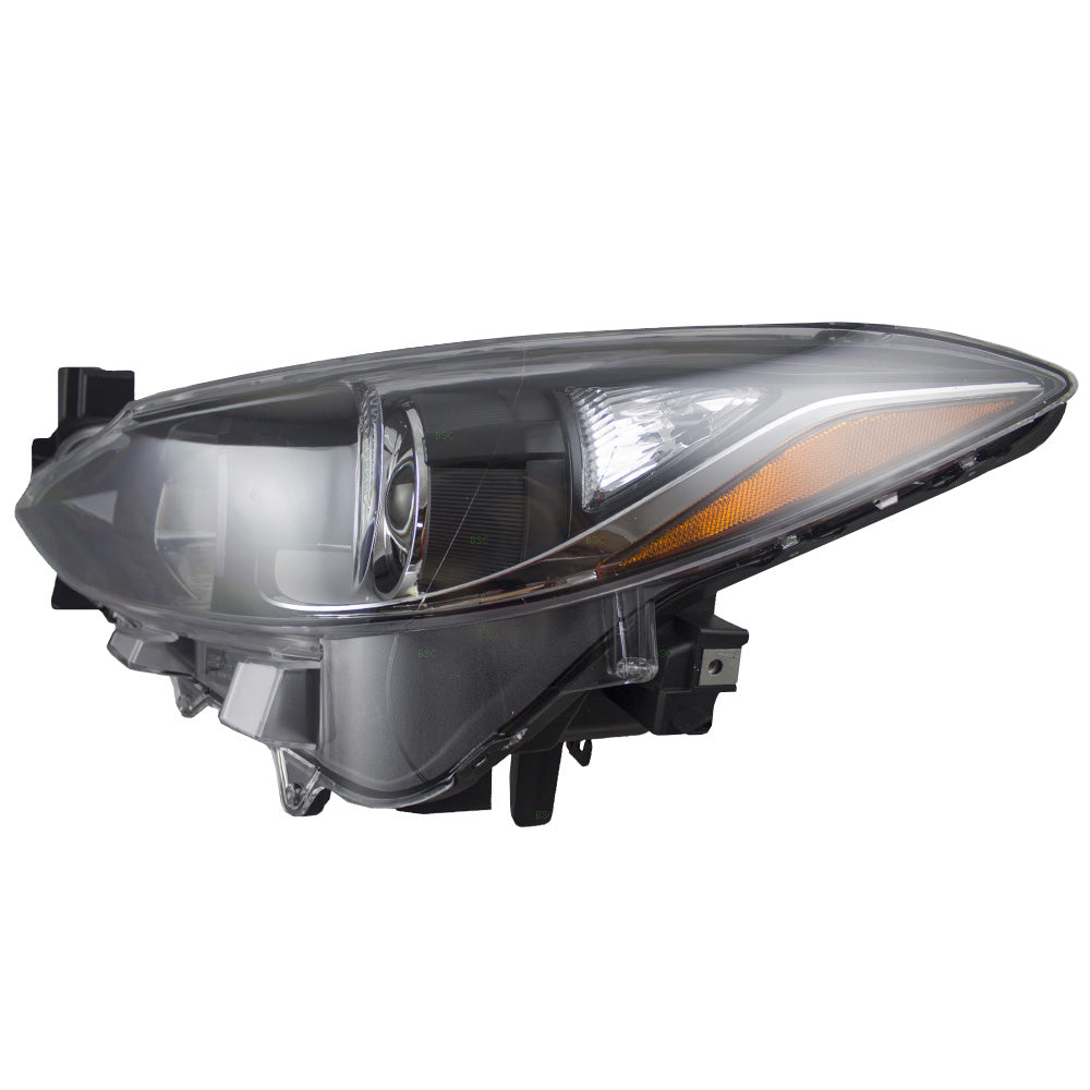 14 15 16 Mazda3 Mazda 3 Drivers Halogen Headlight Headlamp Assembly BPW9510L0A