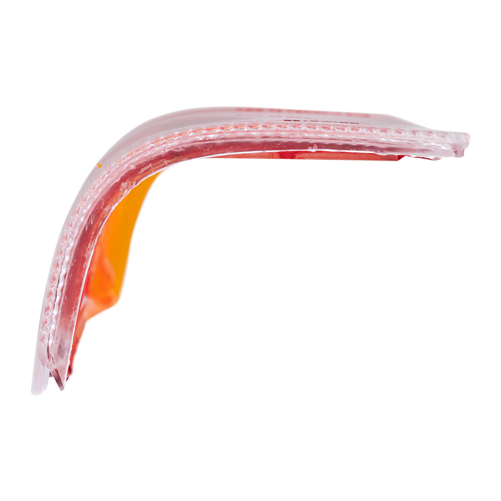 Brock Replacement Drivers Taillight Tail Lamp Lens Compatible with 86-93 Pickup Truck UB3951162A