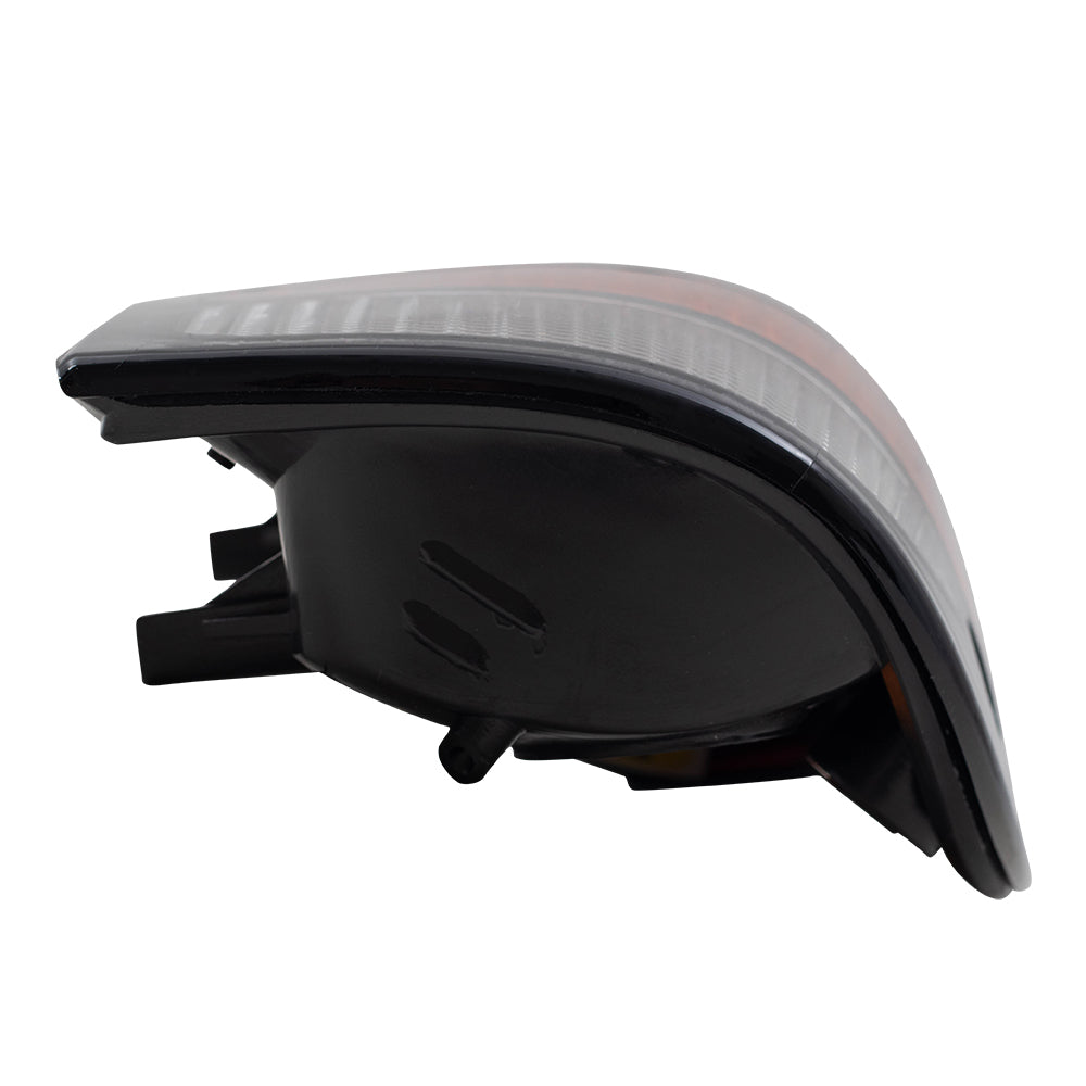 Brock Replacement Driver and Passenger Taillights Tail Lamps Compatible with 94-00 Pickup Truck ZZM051160P1 ZZM051150P1