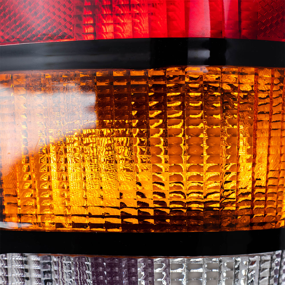 Brock Replacement Driver and Passenger Taillights Tail Lamps Compatible with 94-00 Pickup Truck ZZM051160P1 ZZM051150P1