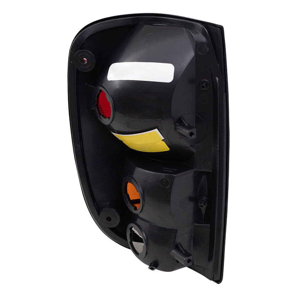 Brock Replacement Driver and Passenger Taillights Tail Lamps Compatible with 94-00 Pickup Truck ZZM051160P1 ZZM051150P1