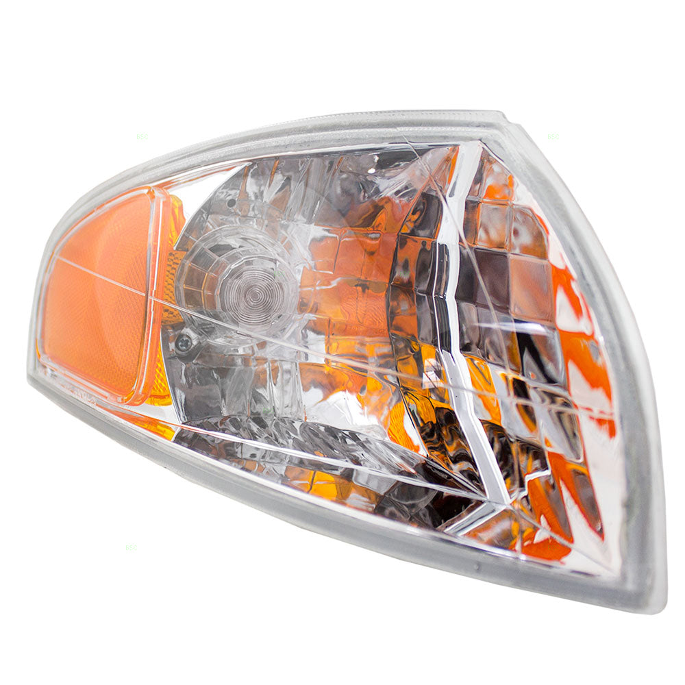 Brock Replacement Passengers Park Signal Side Marker Light Lamp Compatible with 00-02 626 GG2A-51-060B