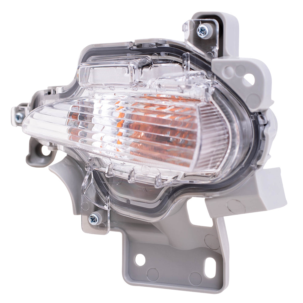 Brock Replacement Set Signal Lights Compatible with 2017-2018 Mazda3 Sedan Hatchback B63C-51-360A B63C-51-350A