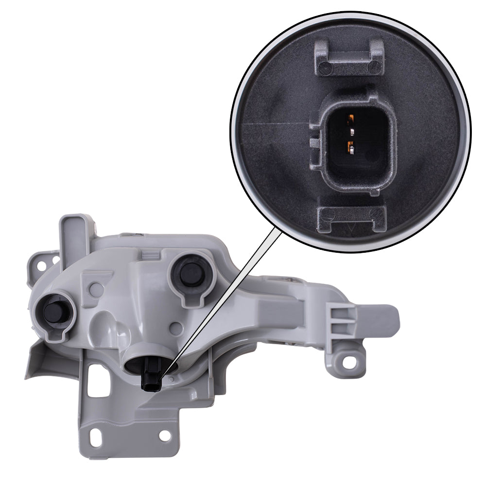 Brock Replacement Set Signal Lights Compatible with 2017-2018 Mazda3 Sedan Hatchback B63C-51-360A B63C-51-350A