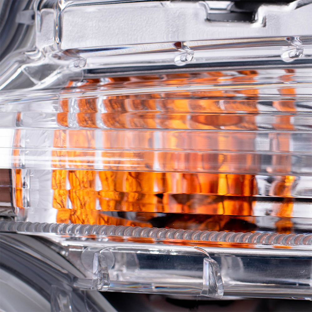 Brock Replacement Set Signal Lights Compatible with 2017-2018 Mazda3 Sedan Hatchback B63C-51-360A B63C-51-350A