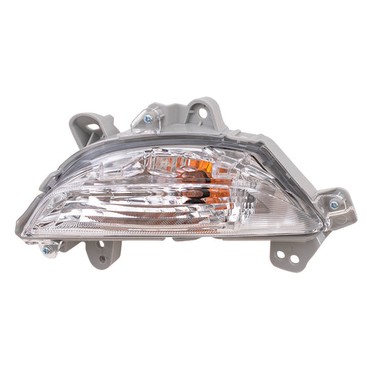 Brock Replacement Driver Turn Signal Light Compatible with 2014-2016 Mazda3