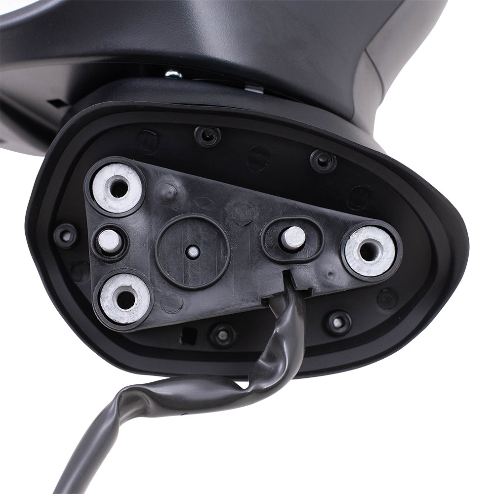 Replacement Driver Power Mirror w/ Blind Spot Detection Compatible with 2014 2015 2016 Mazda3