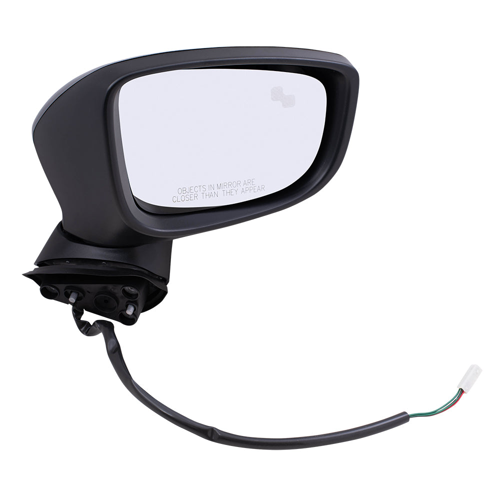 Power Mirror fits 2014-2016 Mazda Mazda3 Japan Passenger w/ Blind Spot Detection