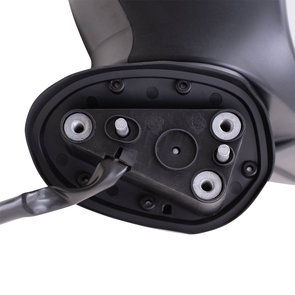 Replacement Set Power Mirrors w/ Signal Blind Spot Detection Compatible with 2014 2015 2016 Mazda3