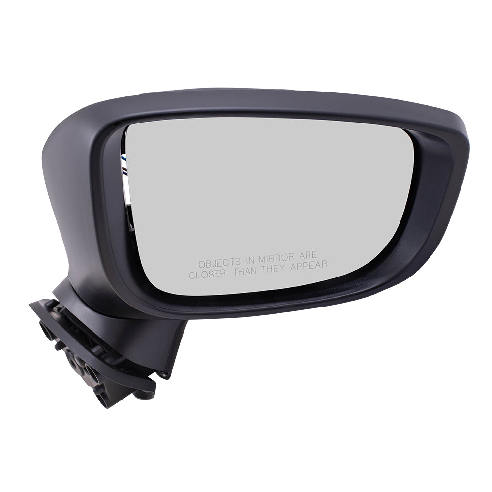 Replacement Passenger Power Side Mirror Compatible with 2017-2018 Mazda3 Japan