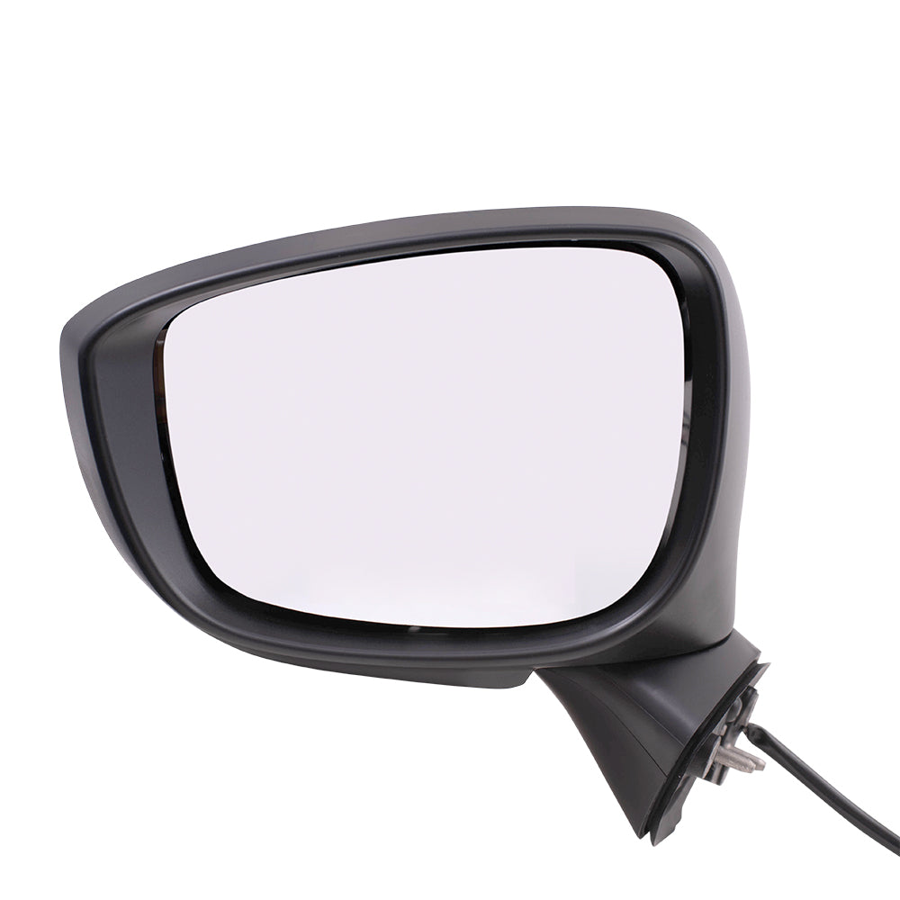 Replacement Driver Power Side Mirror with Signal Compatible with 2015-2016 CX-5 KR22-69-181A