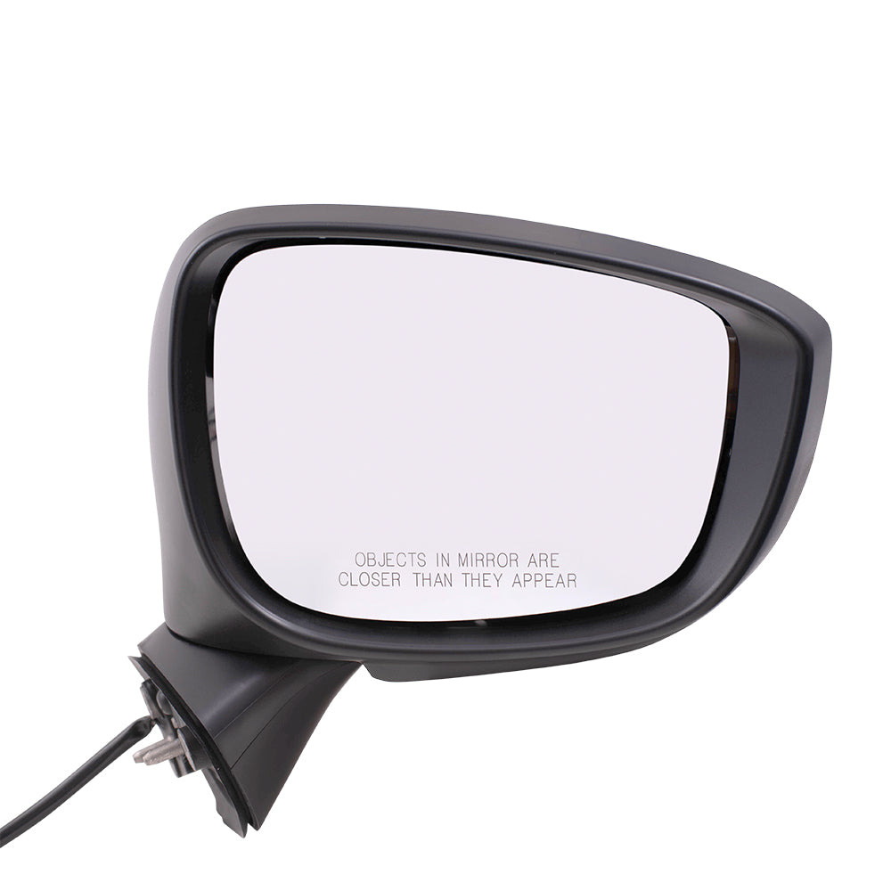 Replacement Passenger Power Side Mirror with Signal Compatible with 2015-2016 CX-5 KR22-69-121A
