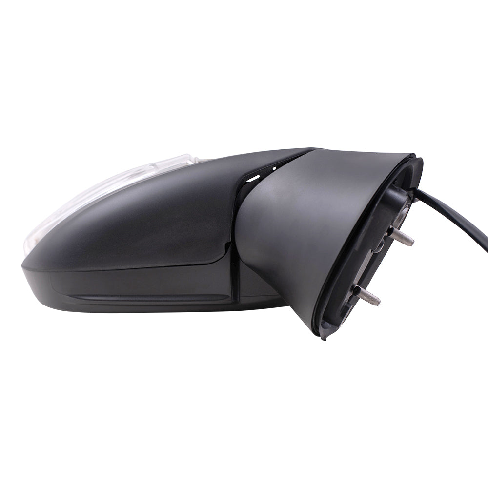 Replacement Passenger Power Side Mirror with Signal Compatible with 2015-2016 CX-5 KR22-69-121A