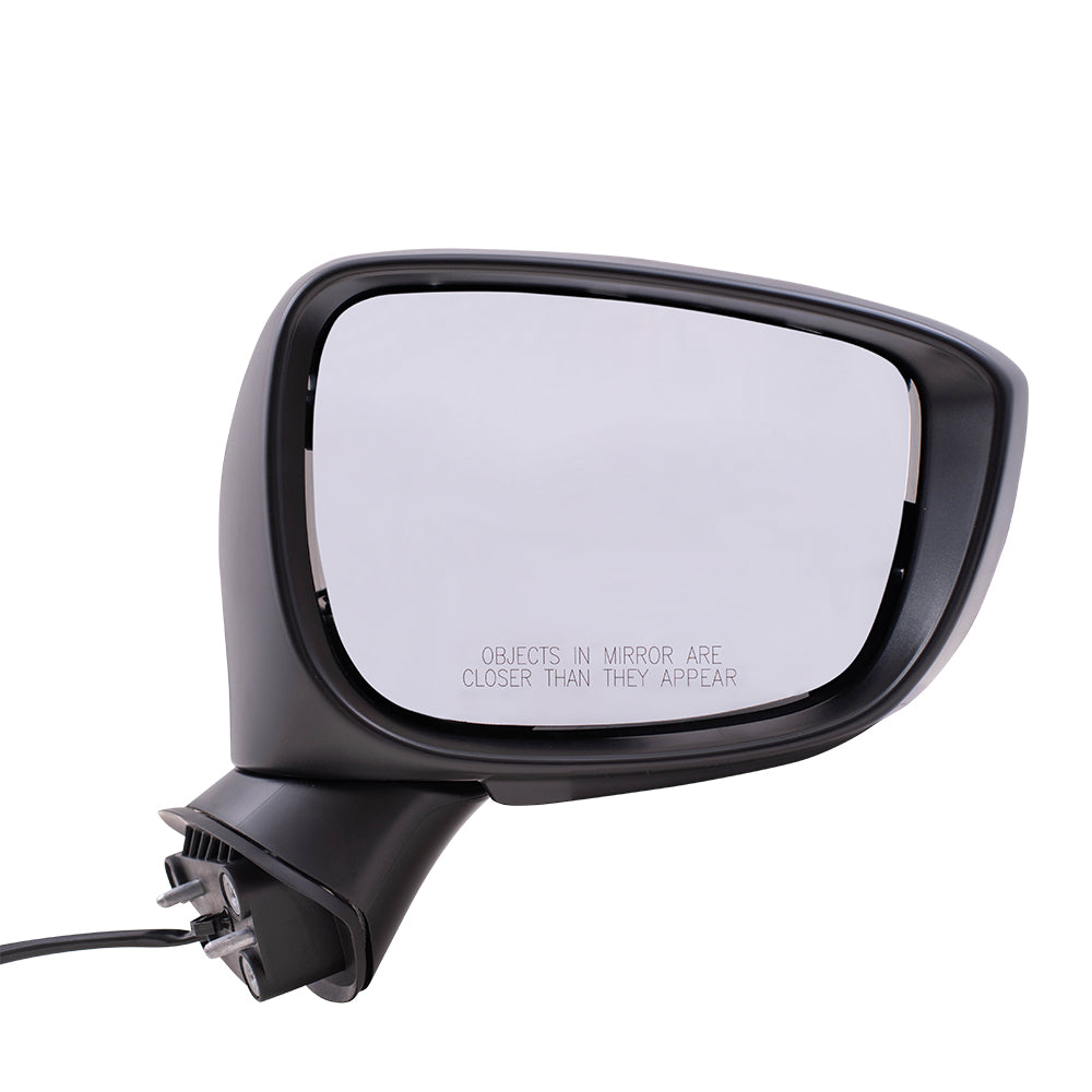 Replacement Passenger Power Side Door Mirror Compatible with 2016 2017 2018 2019 CX-3 GT GX GS