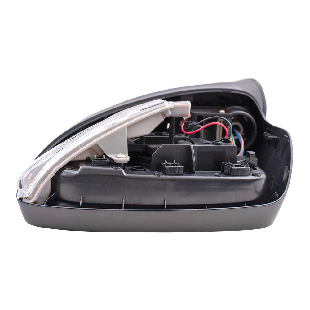 Replacement Driver Power Side Mirror with Signal Compatible with 2016-2019 CX-3 DB2P-69-181B