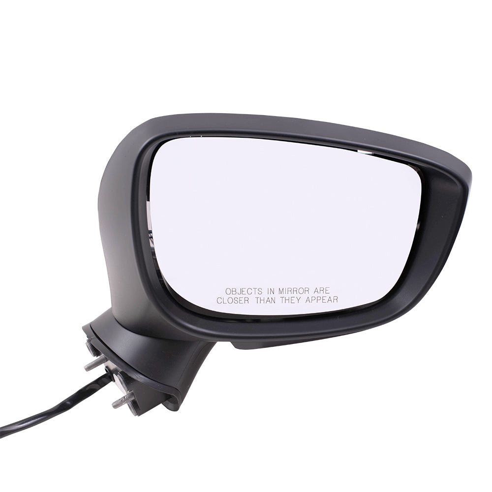 Replacement Passenger Power Side Mirror with Signal Compatible with 2016-2019 CX-3 DB2P-69-121B