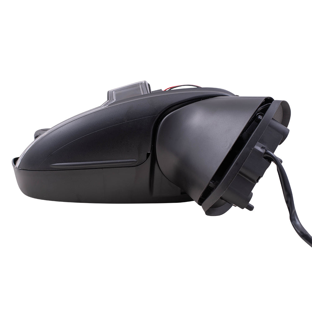 Replacement Passenger Power Side Mirror with Signal Compatible with 2017-2018 Mazda3 Japan