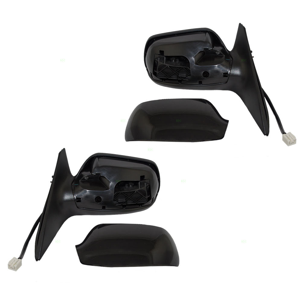 Driver and Passenger Power Side View Mirrors Heated Replacement for Mazda 6 Mazda6 GK2E6918ZBB GK2E6912Z-BB