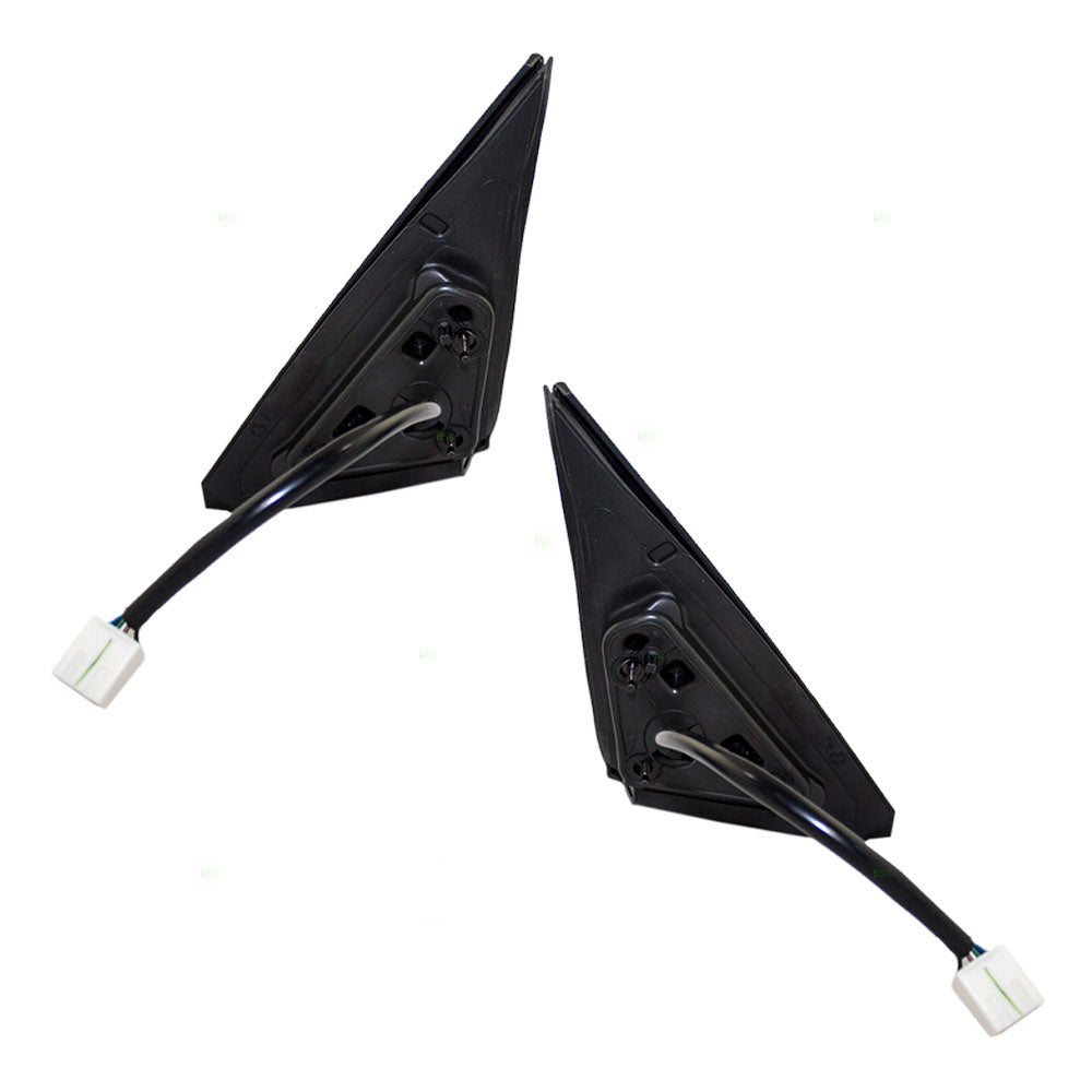 Driver and Passenger Power Side View Mirrors Heated Replacement for Mazda 6 Mazda6 GK2E6918ZBB GK2E6912Z-BB