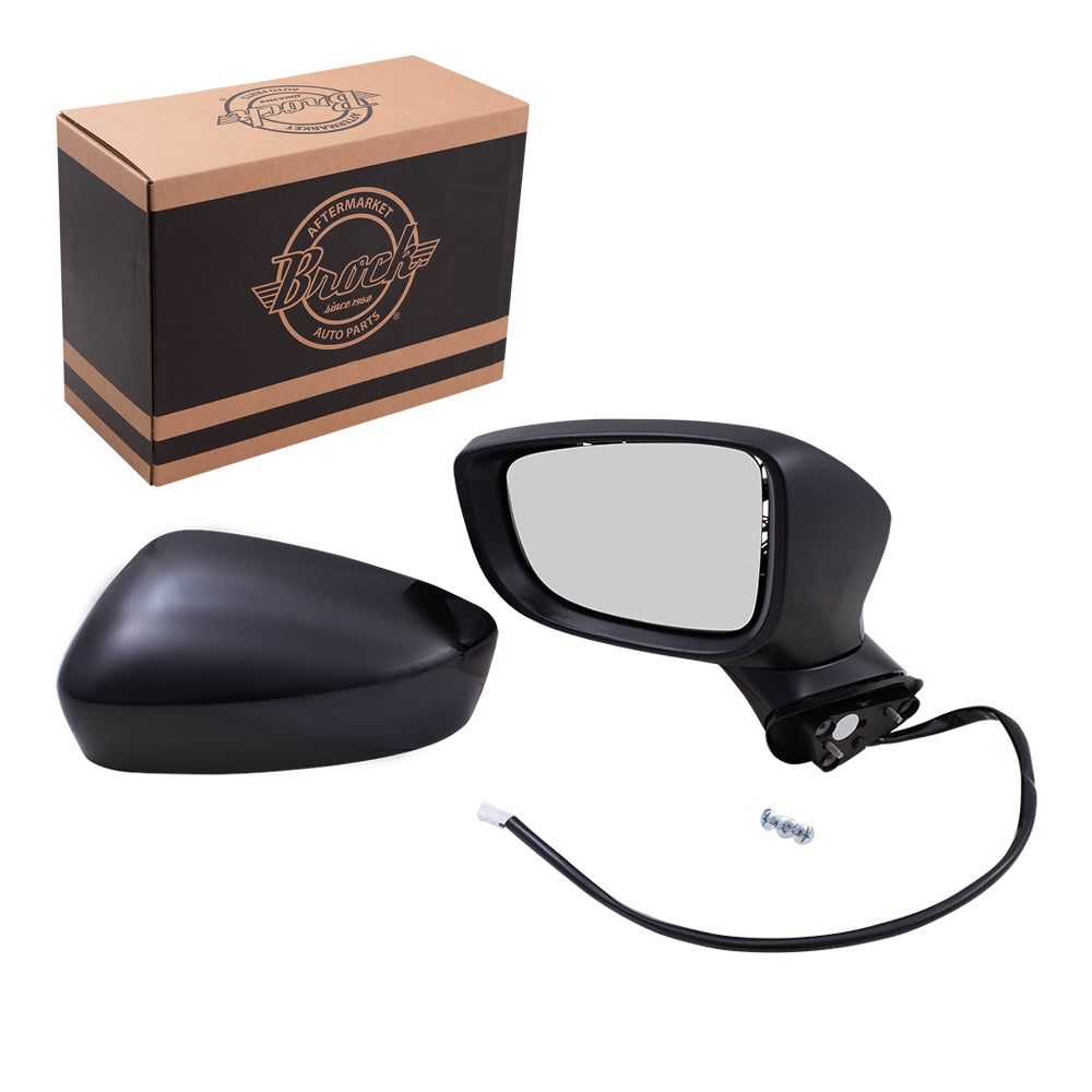 Replacement Driver Power Side Mirror Heated Signal Compatible with 2017-2019 Mazda6