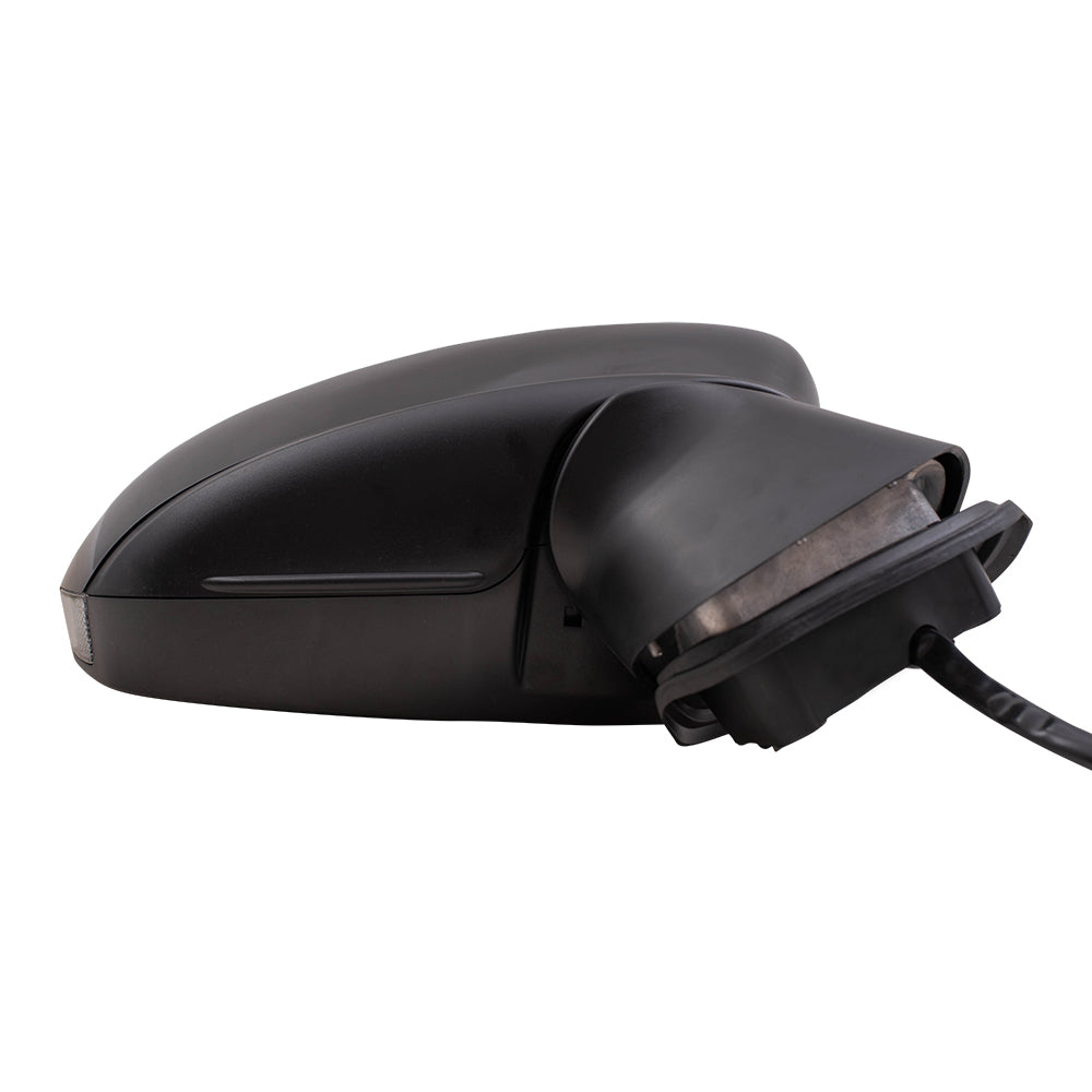 Replacement Passenger Power Mirror Heated with Signal Compatible with 2014 2015 2016 Mazda3