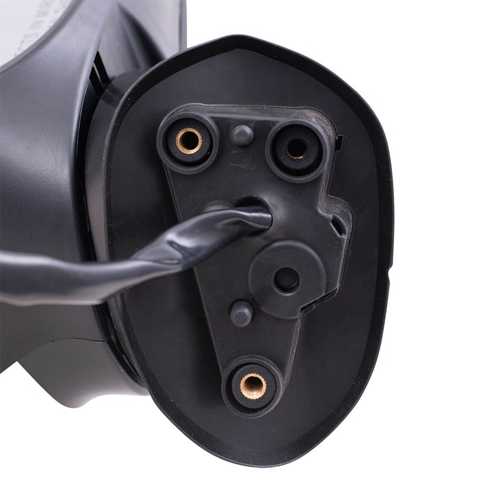 Replacement Set Driver and Passenger Power Side Mirrors Heated Signal Blind Spot Detection Compatible with 2017-2018 Mazda3 Japan