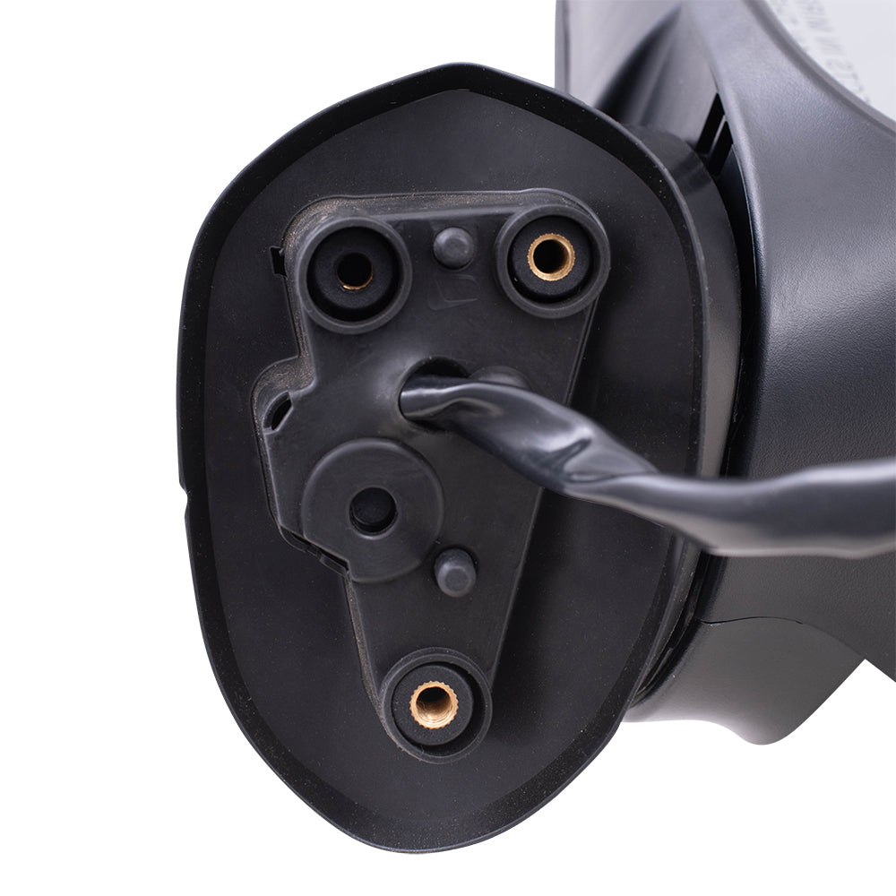 Replacement Driver Power Side Mirror Heated Signal Blind Spot Detection Compatible with 2017-2018 Mazda3 Japan